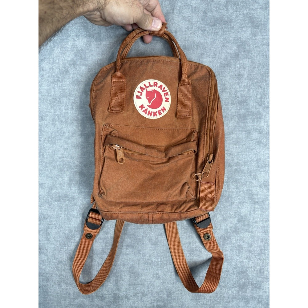 Fjallraven Kanken Mini Acorn 7L Backpack Brown School Travel Daypack Unisex